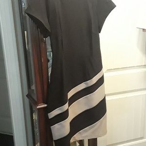 Black and tan dress